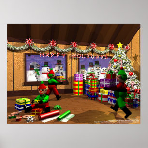 Poster L'entrepôt de Père Noël