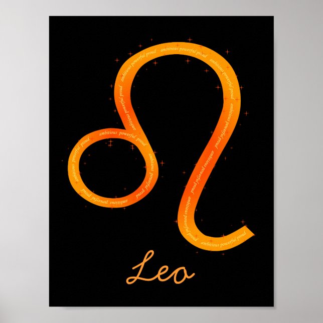 Poster Leo (Devant)