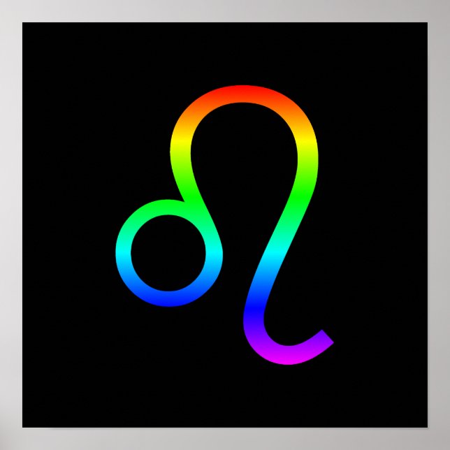 Poster Leo Rainbow (Devant)