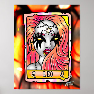Poster Leo Tarot