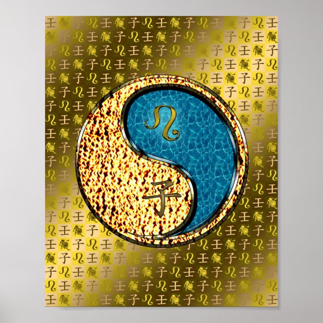 Poster Leo & Water Rat (Devant)