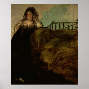 Poster Leocadia Zorilla, la Ménagère de l'artiste