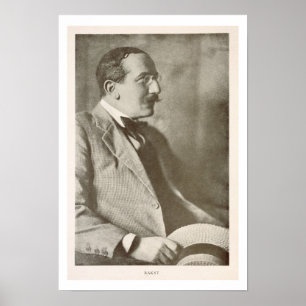 Poster Léon Bakst (1866-1924), peintre russe, portrait