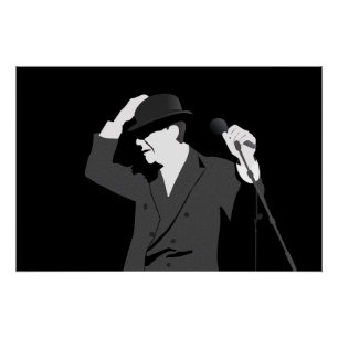 Poster Leonard Cohen