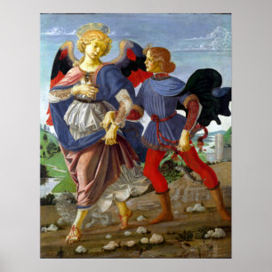 Poster Leonardo da Vinci Tobias et l'Ange