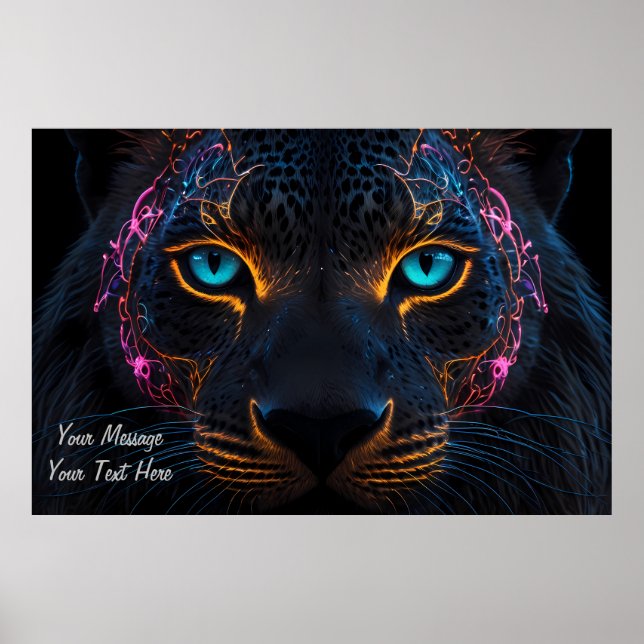 Poster Leopard Guardian (Devant)