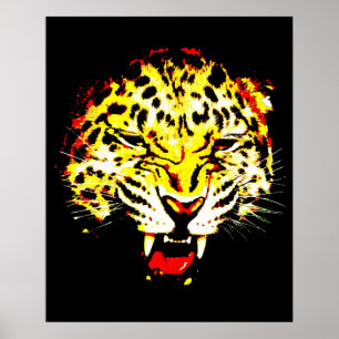 Poster Leopard Imprimer - Posters Leopard - Gros C