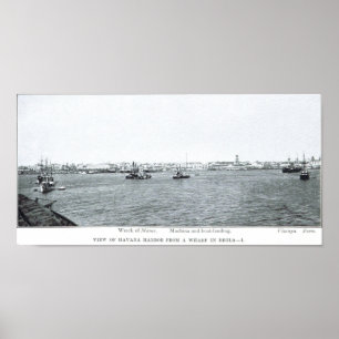 Poster L'épave de l'USS Maine