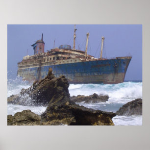 Poster L'épave des îles américaines Star Canaries