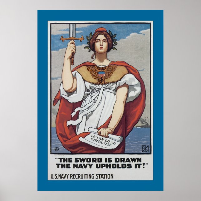 Poster L'épée est tirée, la marine l'emporte (Devant)