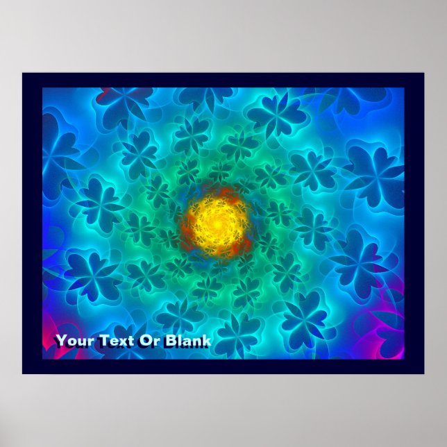 Poster Lépidoptères N-spatiaux (Devant)