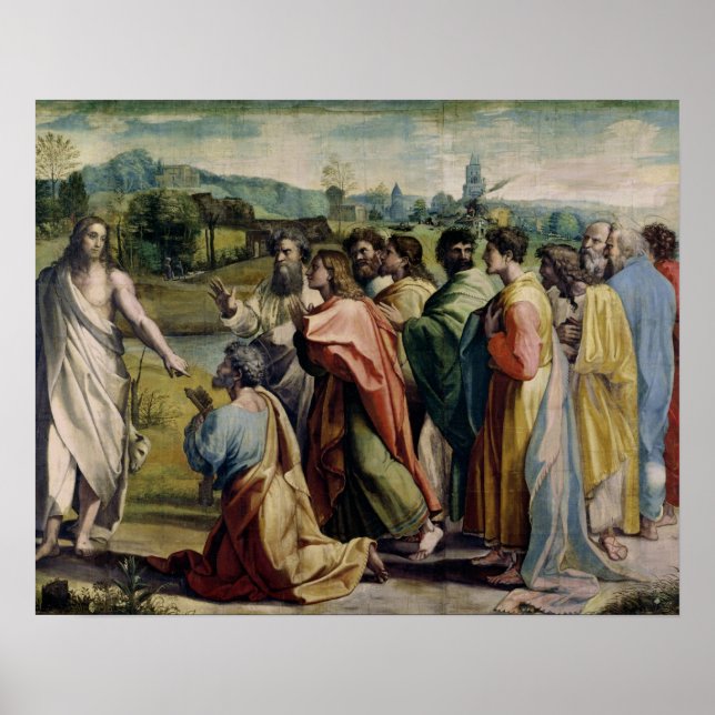 Poster L'Épreuve du Christ à St Peter (Devant)