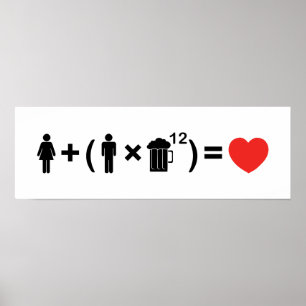 Poster L'équation d'amour pour les hommes