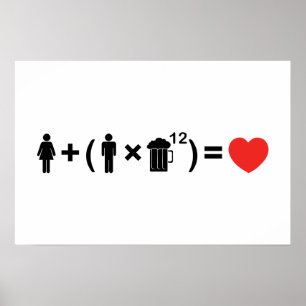 Poster L'équation d'amour pour les hommes