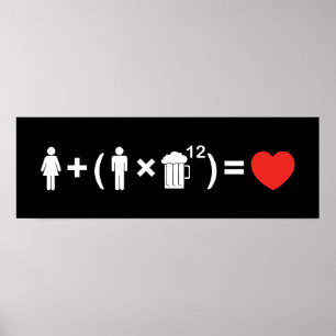 Poster L'équation d'amour pour les hommes