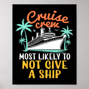 Poster L'équipage de croisière ne donne probablement pas