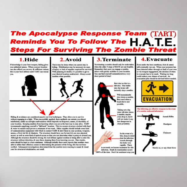 Poster L'équipe d'intervention Apocalypse (Devant)