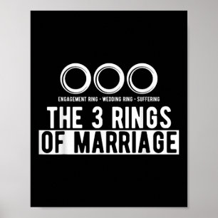Poster Les 3 Anneaux Du Mariage Mariage Mariage Mariage C