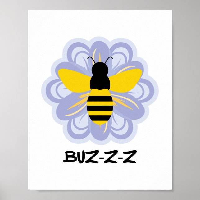 Poster Les abeilles Insectes Miel Abeille Abeille apicult (Devant)