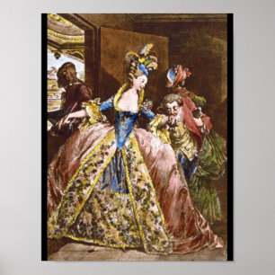 Poster Les Adieux', Jean Michel Moreau_Gravures