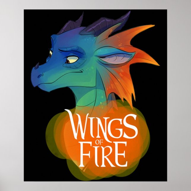 Poster Les ailes de gloire feu art classique (Devant)