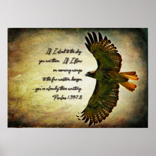 Poster Les ailes de l'inspiration matinale