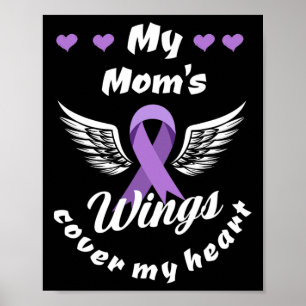 Poster Les ailes de ma mère couvrent ma conscience de l'o