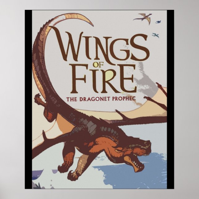 Poster Les ailes tirent la couverture prophétique de la l (Devant)