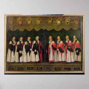 Poster Les Aldermen de 1644-45