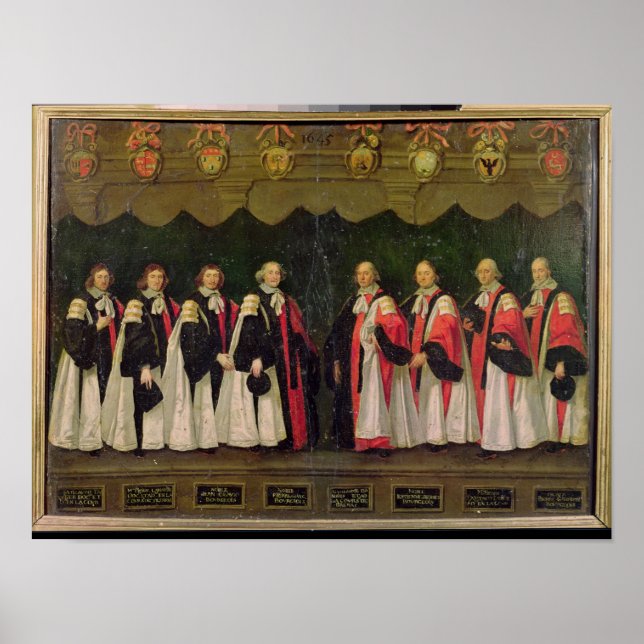 Poster Les Aldermen de 1644-45 (Devant)