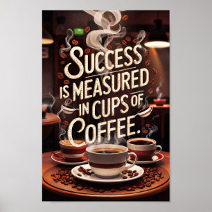 Poster Les amateurs de café Citations de motivation de su