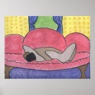 Poster Les Amateurs De Canapé