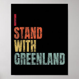 Poster Les Amateurs Du Groenland Je Me Trouve Avec Le Gro