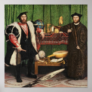 Poster Les Ambassadeurs, 1533