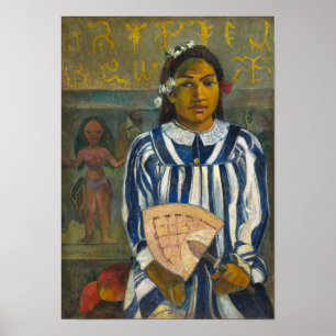 Poster Les ancêtres de Tehamana Paul Gauguin