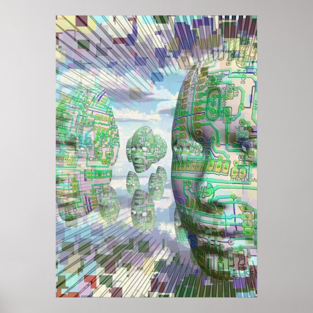 Poster Les androïdes rêvent de moutons électriques (Devant)