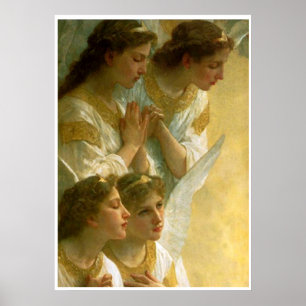 Poster Les anges de Bouguereau - Imprimer