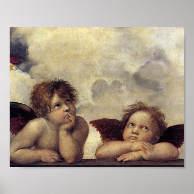Poster Les anges de Raphaël (Devant)