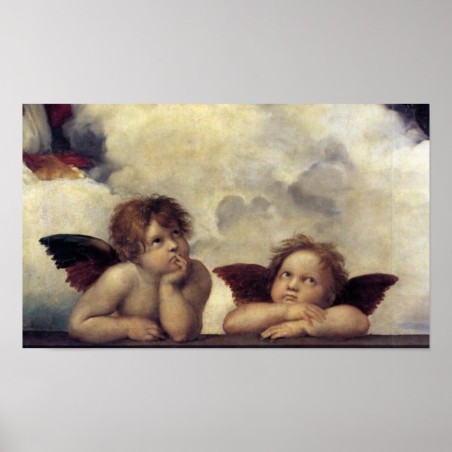 Poster Les anges de Raphaël (Devant)