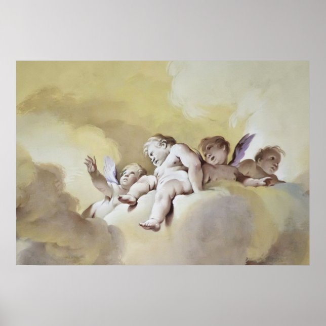 Poster Les anges doux au paradis (Devant)