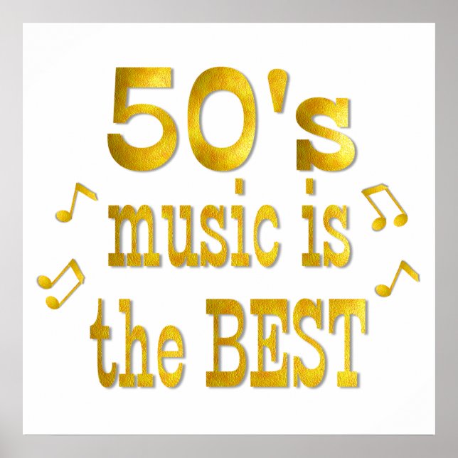 Poster les années 50 Best (Devant)