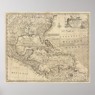 Poster Les Antilles