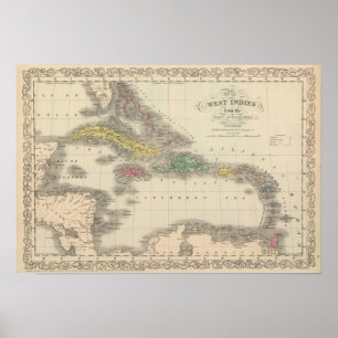 Poster Les Antilles 12