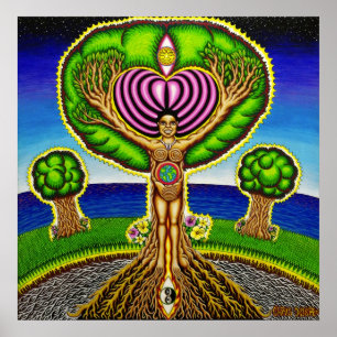 Poster Les arbres ont l'âme