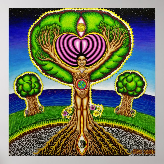 Poster Les arbres ont l'âme (Devant)