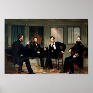 Poster Les artisans de la paix sont Lincoln Historique Im