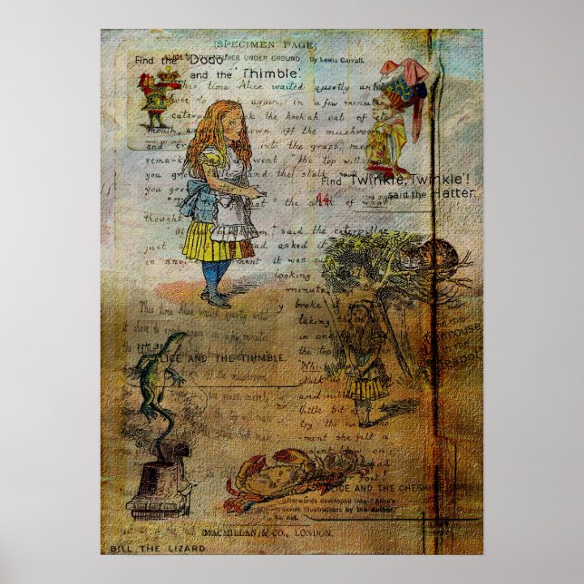 Poster Les aventures d'Alice (Devant)