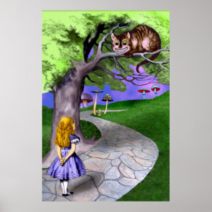 Poster Les aventures d'Alice au pays des merveilles