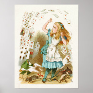 Poster Les aventures d'Alice au pays des merveilles
