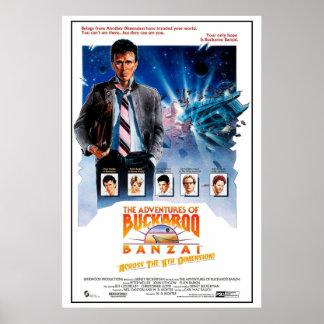 Poster Les Aventures de Buckaroo Banzai 1984